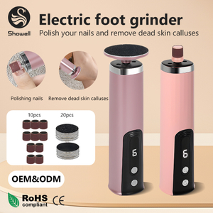 2‑in‑1 Electric Foot Grinder & Nail Polisher 2‑in‑1 Electric Foot Grinder & Nail Polisher