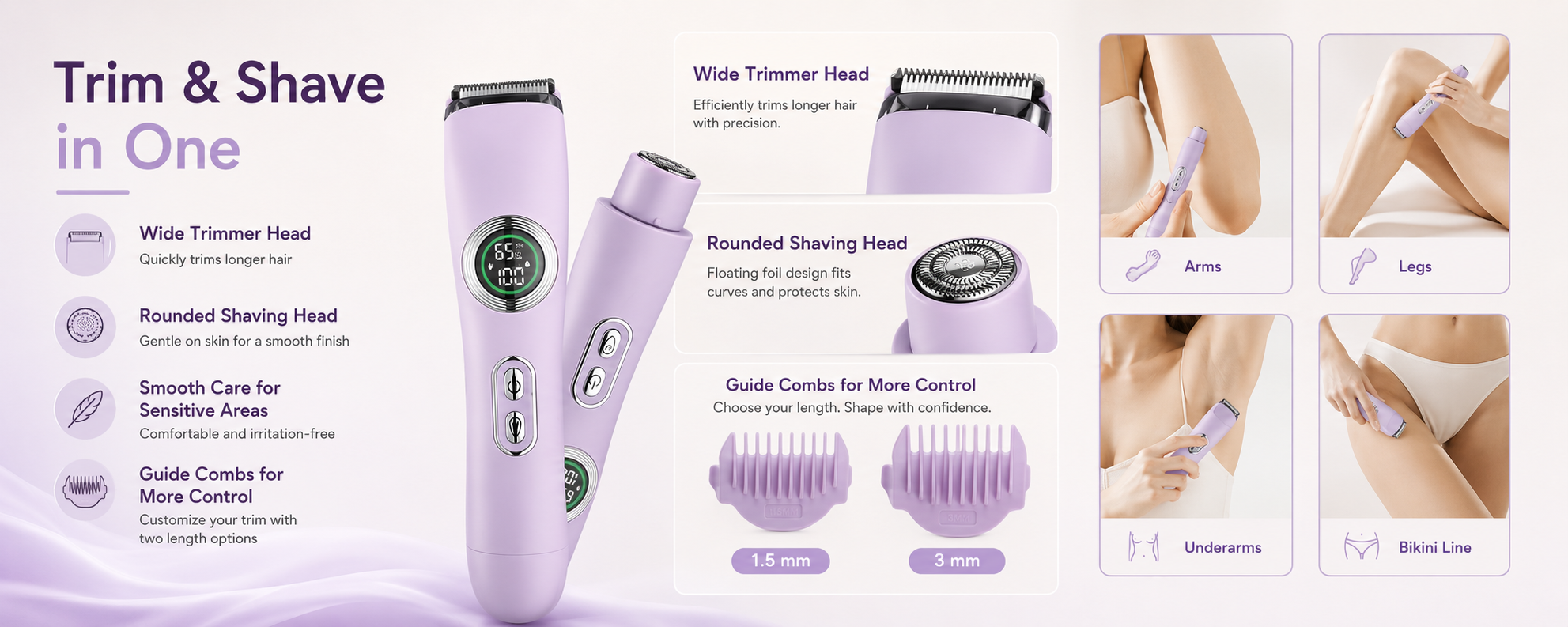 2 in 1 lady shaver (2) 2 in 1 lady shaver (2)