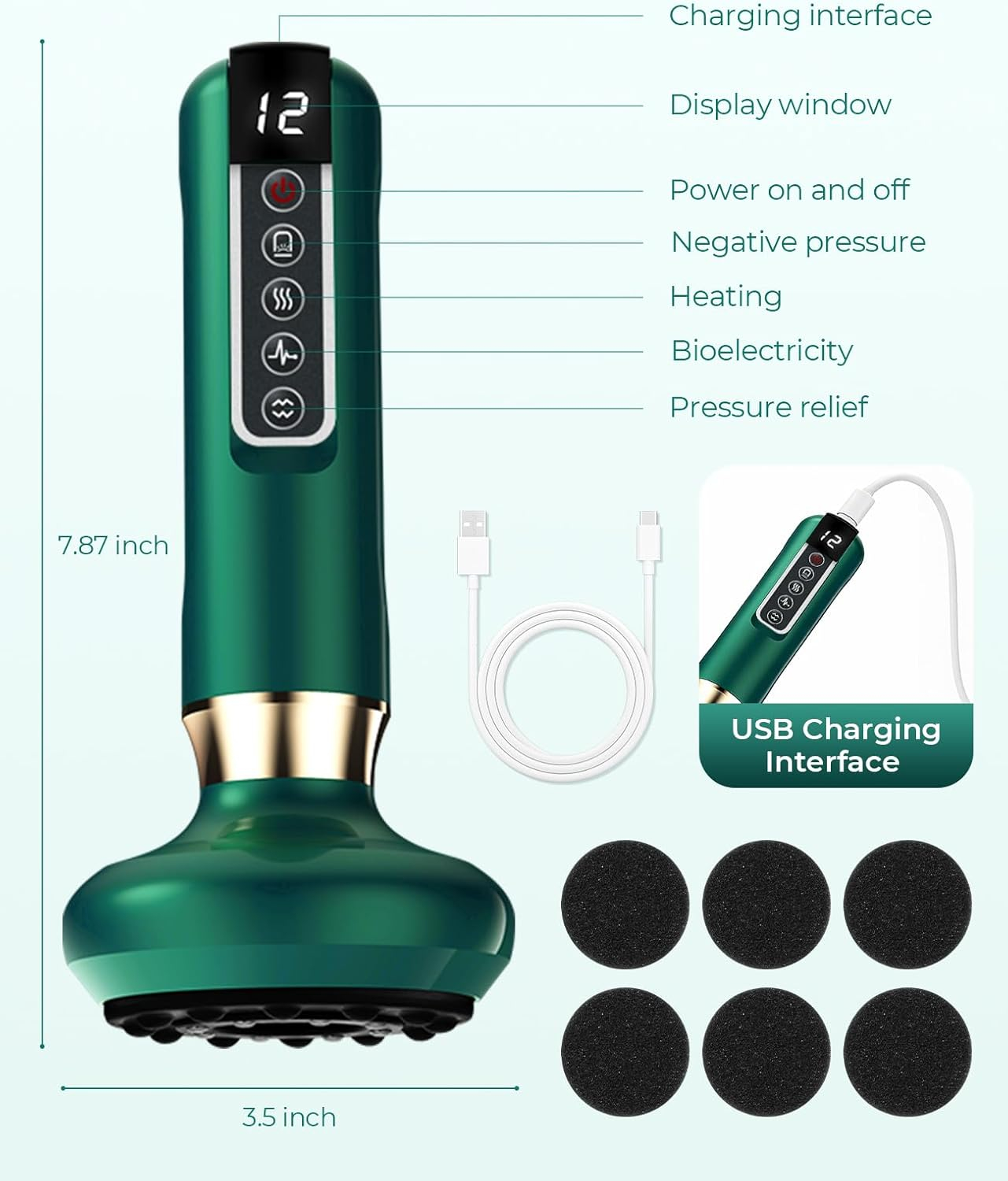 Electric Guasha Massager (21) Electric Guasha Massager (21)