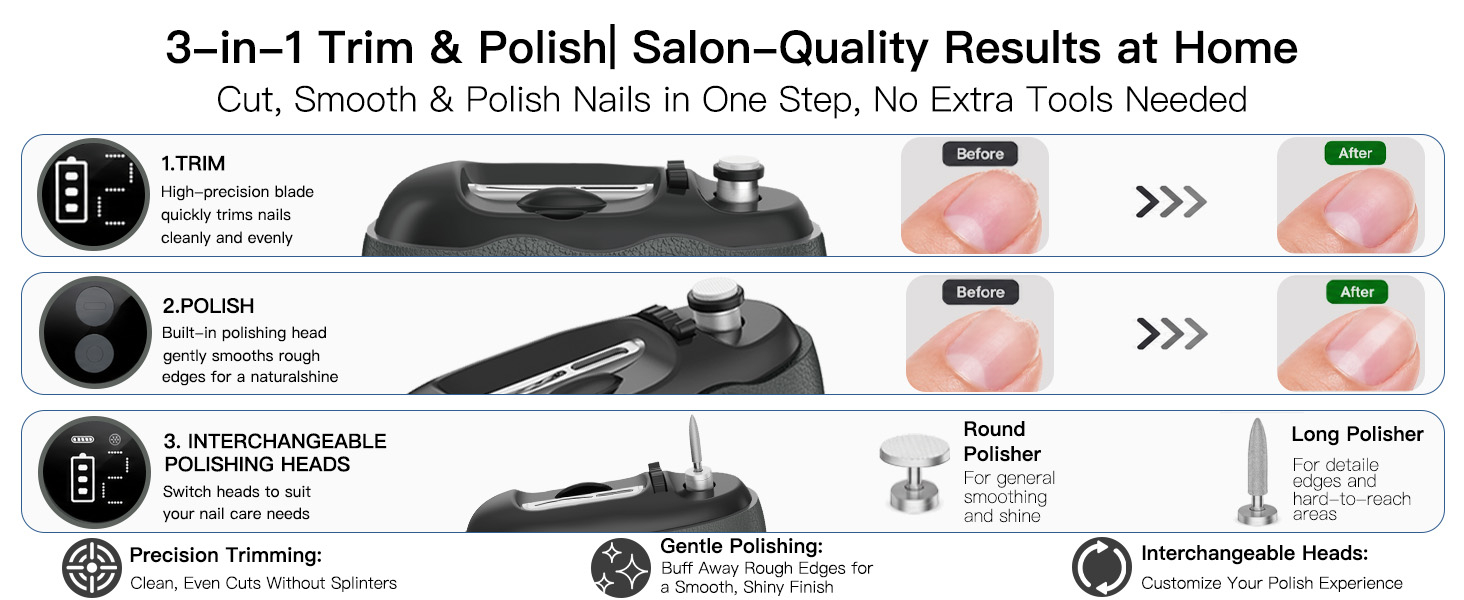 USB nail trimmer (2) USB nail trimmer (2)