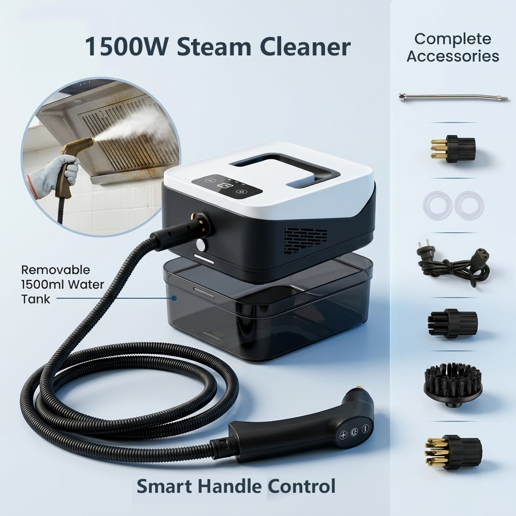 1500W steam cleaner (3) 1500W steam cleaner (3)