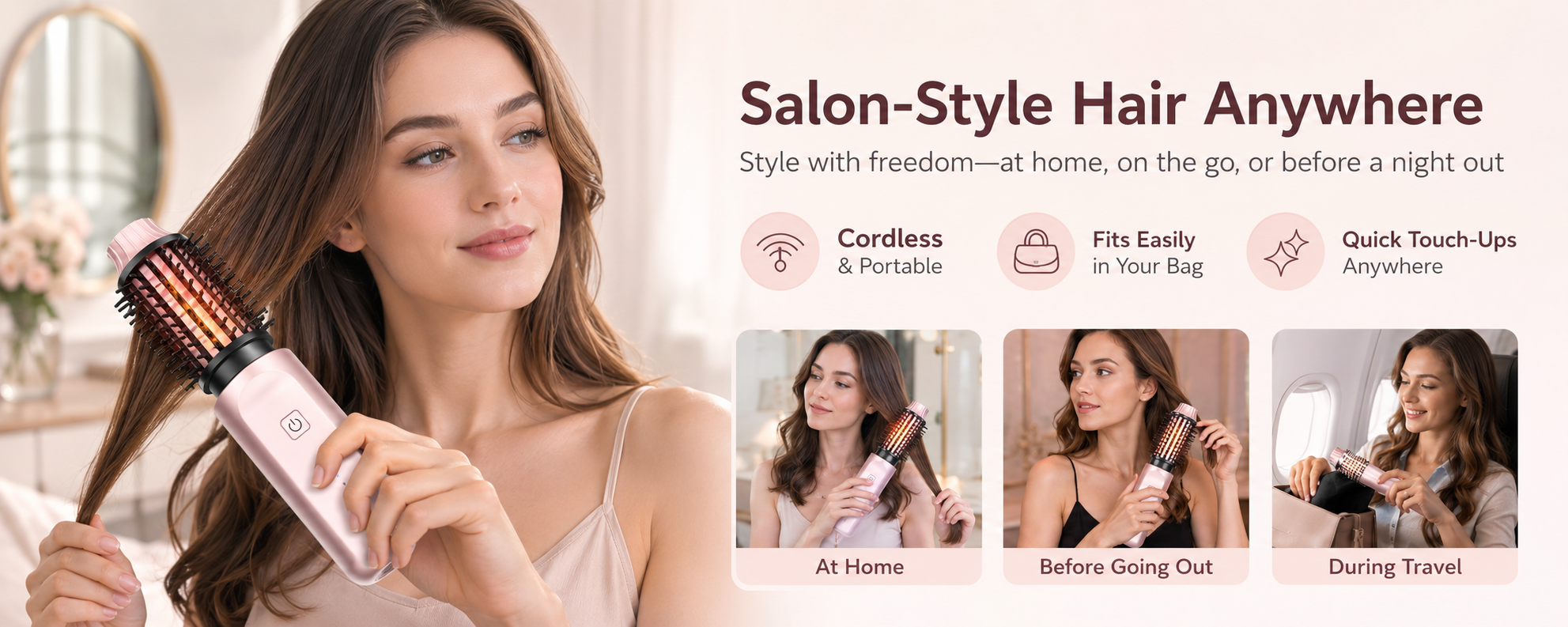travel hair curler (2) travel hair curler (2)