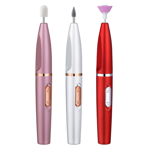 Multifunction 15000RPM Professional Custom USB Electric Nail Drill Portable Nail File Electric Rechargeable Nail Drill Machine