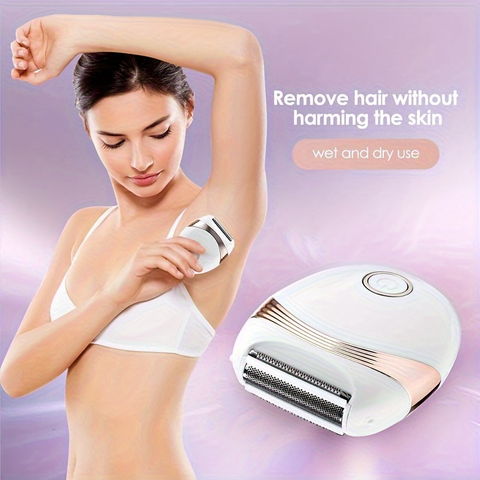 Waterproof Mini Female Electric Shaver Rechargeable Electric Lady Epilator Portable Woman Hair Removal 
