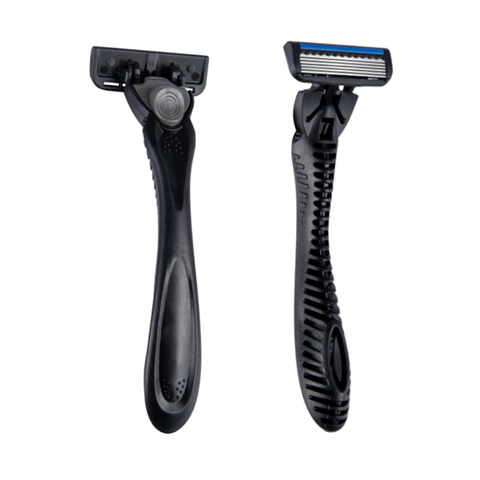 Men Washable Cartridge Triple Blade Hotel Travel Razor Stainless Steel Men Razor
