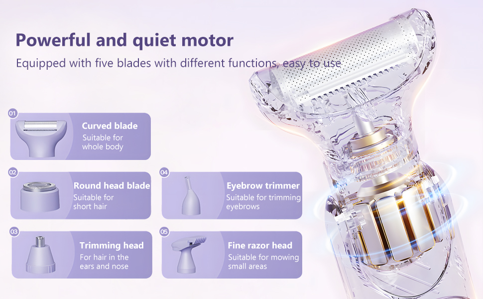 5 in 1 electric lady shaver (3)