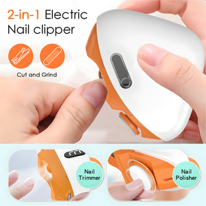 Multi-functional electric nail trimmer