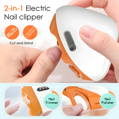 Multi-functional electric nail trimmer