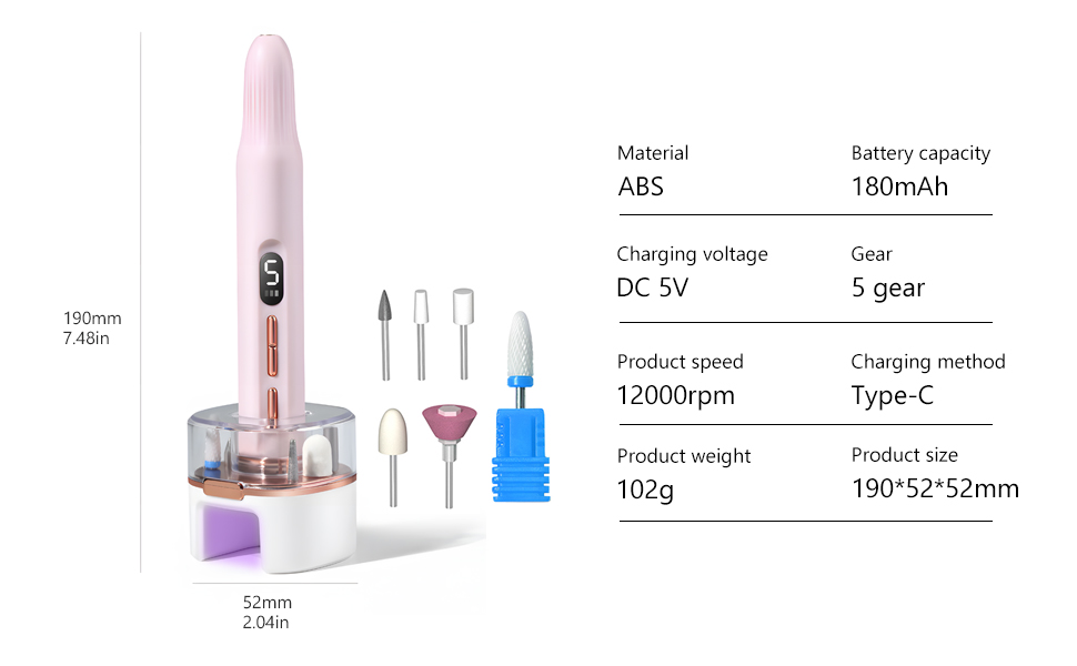 portable nail drill with uv lamp (7)