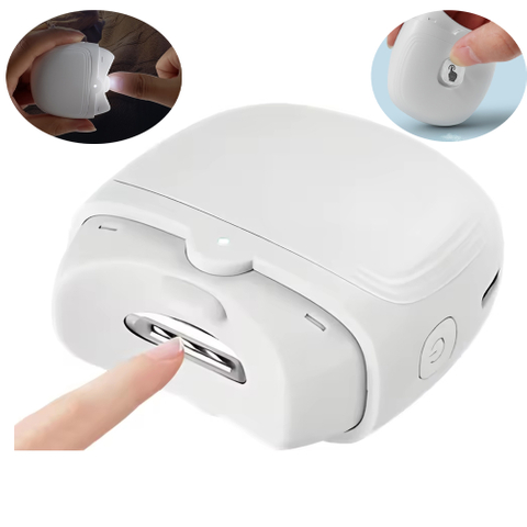 Rechargeable Automatic Nail Clipper Electric Baby Nail Clippers with Light Electric Nail File for Baby