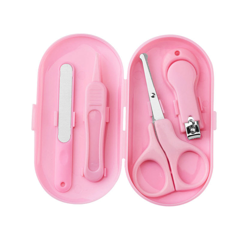 Portable Baby Nail Clipper And Manicure Kit - Baby Nail Clipper Set - Manicure Kit Essential Finger & Toe Nail Care Set for Travel