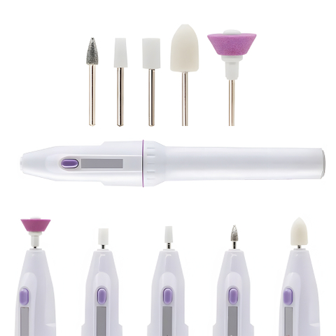Portable Nail Drill And Dryer Set for UV Gel Polish With Mini UV LED Nail Lamp,Nail Drill Kit
