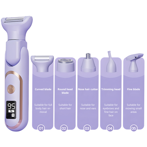 5 인 Lady Hair Shaver