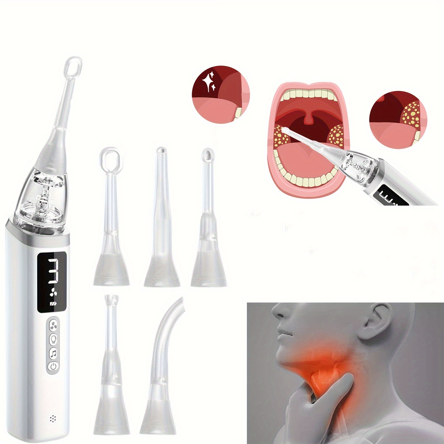 Vaccum Tonsil Stone Removal (7)