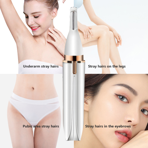 USB Rechargeable Hair Removal Instrument Painless Epilator Women Men Eyebrow Hair Trimmer
