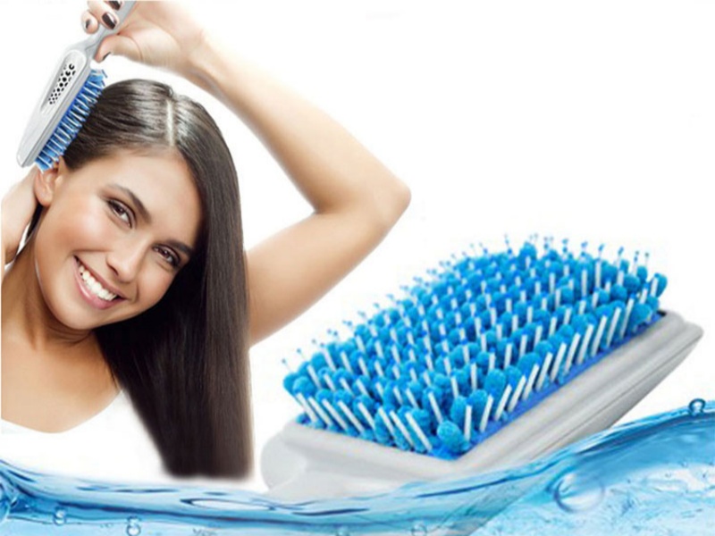 Hair straightening comb 01