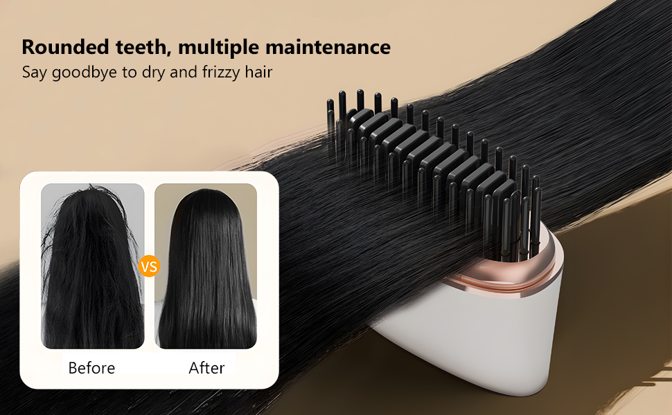 Heated straightening brush (5)
