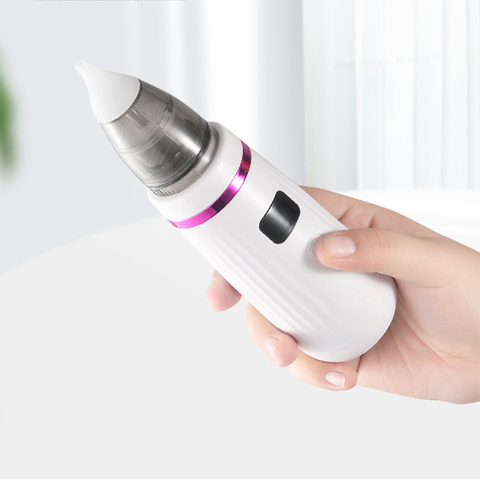 3 Adjustable Levels Suction Rechargeable Booger Sucker Baby Nasal Aspirator Vacuum Electric Baby Nose Sucker
