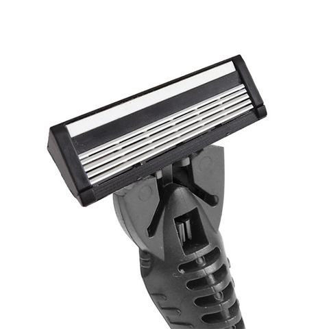 Men Washable Cartridge Triple Blade Hotel Travel Razor Stainless Steel Men Razor