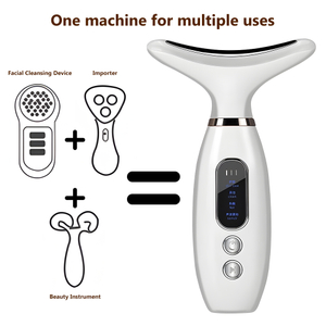 Microcurrent neck massager