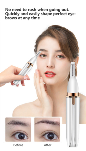 USB Rechargeable Hair Removal Instrument Painless Epilator Women Men Eyebrow Hair Trimmer