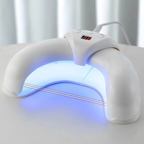 Mini Foldable And Retractable 36W UV Nail Lamp Purple Light Fast Drying Non Black Hand Electric Nail Dryer UV Led Gel Nail Lamp