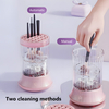 how to clean makeup brushes automatically