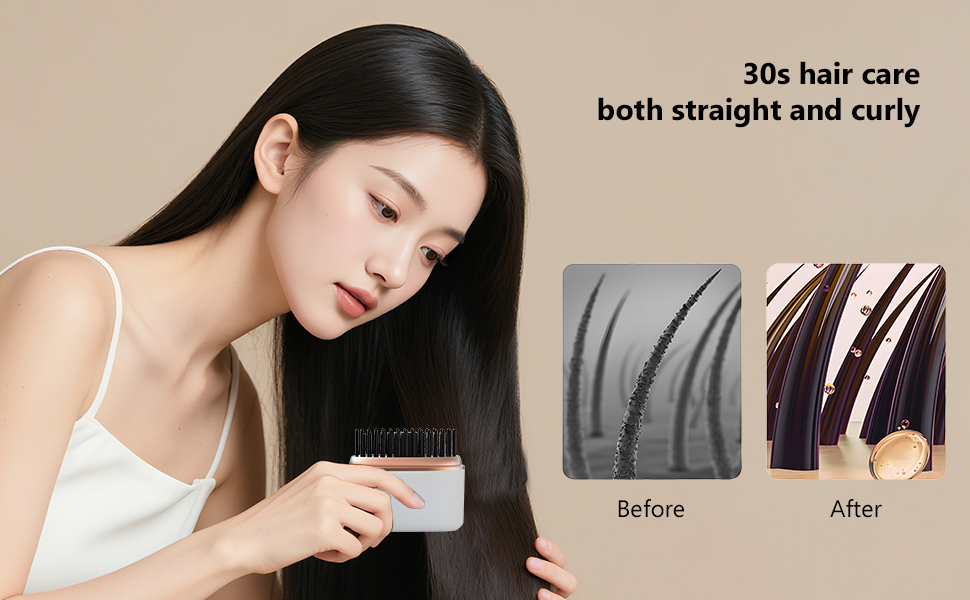Heated straightening brush (2)