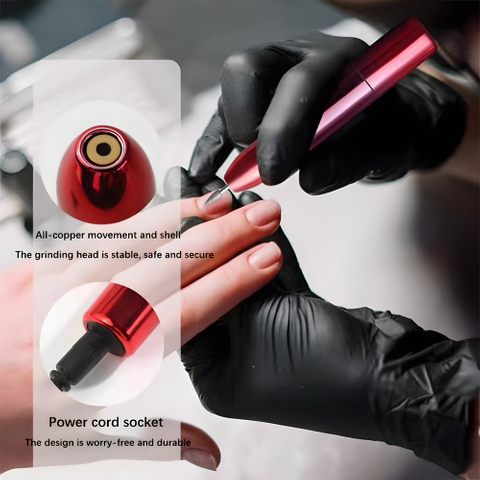 Rechargeable 20000 RPM Nail Drill Machine Portable Electric trimmer manicure Beauty Electric Nail Polisher Pen