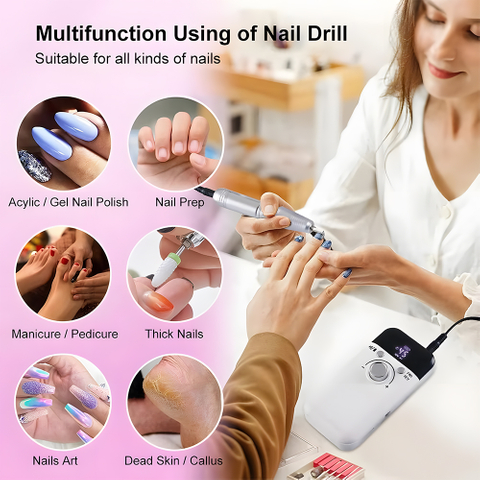 Electric pedicure drill