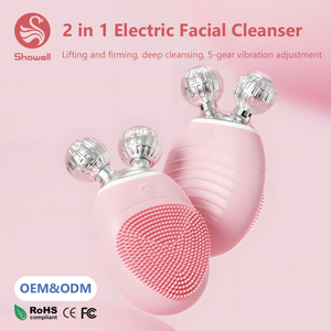 Electric facial cleanser