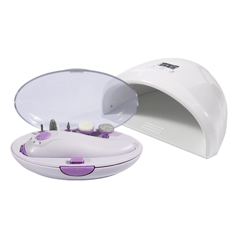 9000-11000 RPM UV Gel Nail Lamp LED Multifunctional Professional UV Nail Lamp Dryer 2 in 1 Nail Drill And Dryer Set