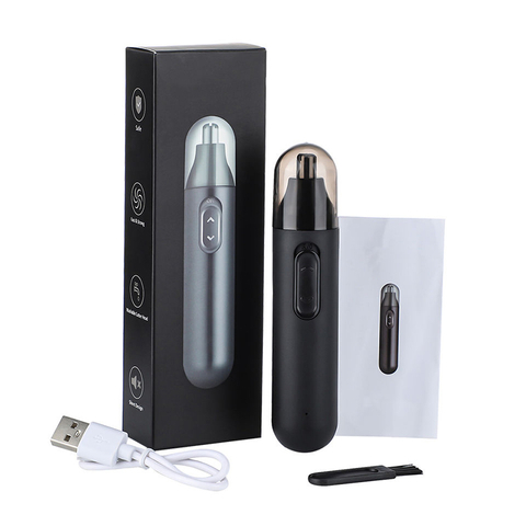 Professional Dual Edge Blades Painless Nose Hair Remover Professional Nose and Ear Hair Trimmer