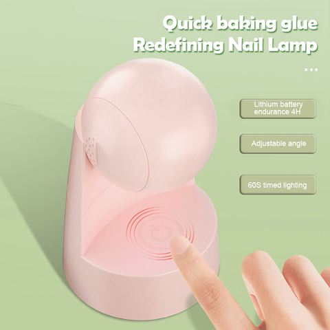 portable 360 degree rotatable 18W electric mini nail dryer uv nail dryer lamp
