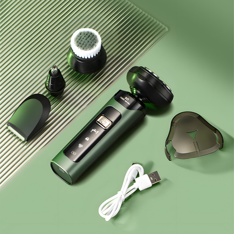 Electric shaver for sensitive skin