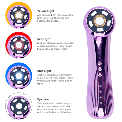  Anti-Aging Skin Tightening Rejuvenation High Frequency Waterproo Home Use RF EMS Beauty Device for Skin Care