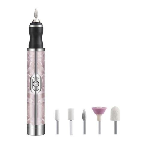 20000RPM Rechargeable Mini Portable Nail File Gel Polish Remover Cordless Nail Remover Tools Electric Nail Drill Machine