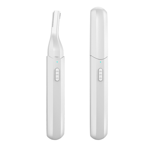 Electric Painless Eyebrow Hair Removal Trimmer Eyebrow Epilator for Women & Men - Rechargeable Facial Hair Remover for Face, Body, Arms, Legs, Bikini