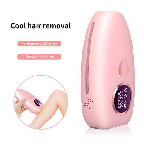 Freezing Point Painless IPL Laser Hair Removal Device Permanent Painless Women's Hair Removal Device Suitable for Armpit，Facial ，Private , Body 