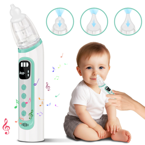  3-Level Suction USB Rechargeable Electric Baby Nasal Aspirator 