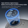 3-in-1 Portable USB Rechargeable Automatic Electric Nail Clipper with Magnifier