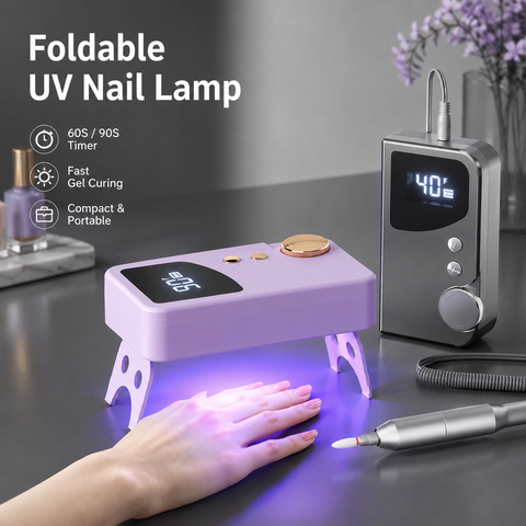 home diy gel manicure machine combo