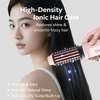 Frizz-free ionic hair straightening brush