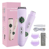 Waterproof Dual Head Electric Shaver Body Hair Trimmer for Women