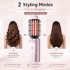 Ceramic travel hair straightener