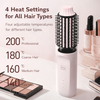PTC heating hair brush