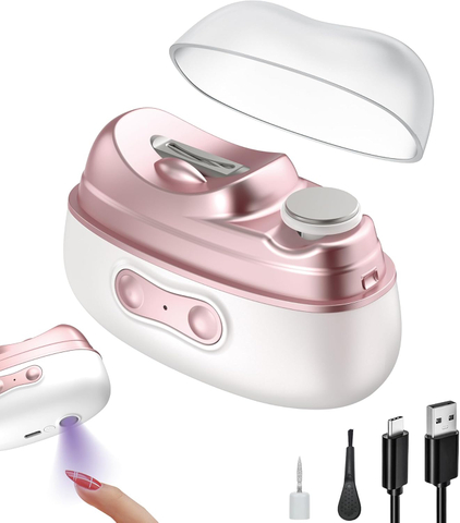 Nano glass nail buffer