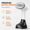 Foldable fabric steamer