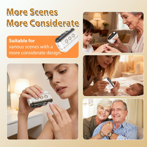 Automatic nail clipper with catcher