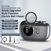 Electric Nail Clipper with Magnifier